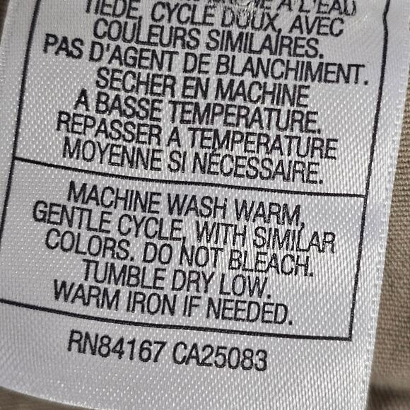 Vintage Disney Store Mickey Mouse Embroidered Ankle Crop Pants Size Small Tennis - Picture 8 of 9